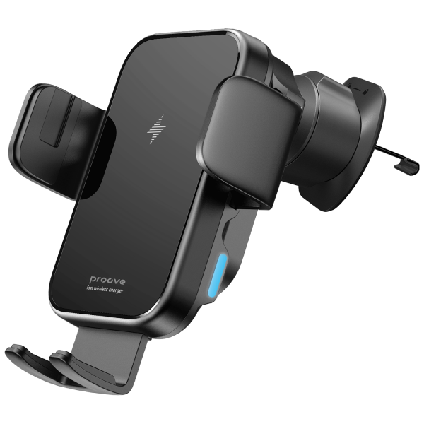 Car holder with wireless charger  Proove Triple Clamp 15W